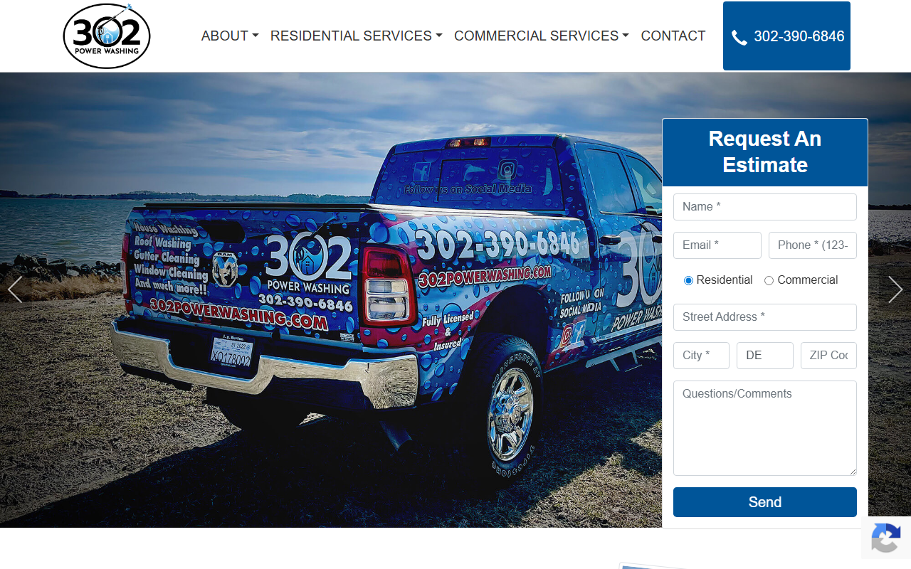 302prowash.com screenshot