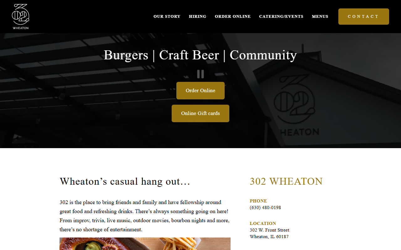 302wheaton.com screenshot