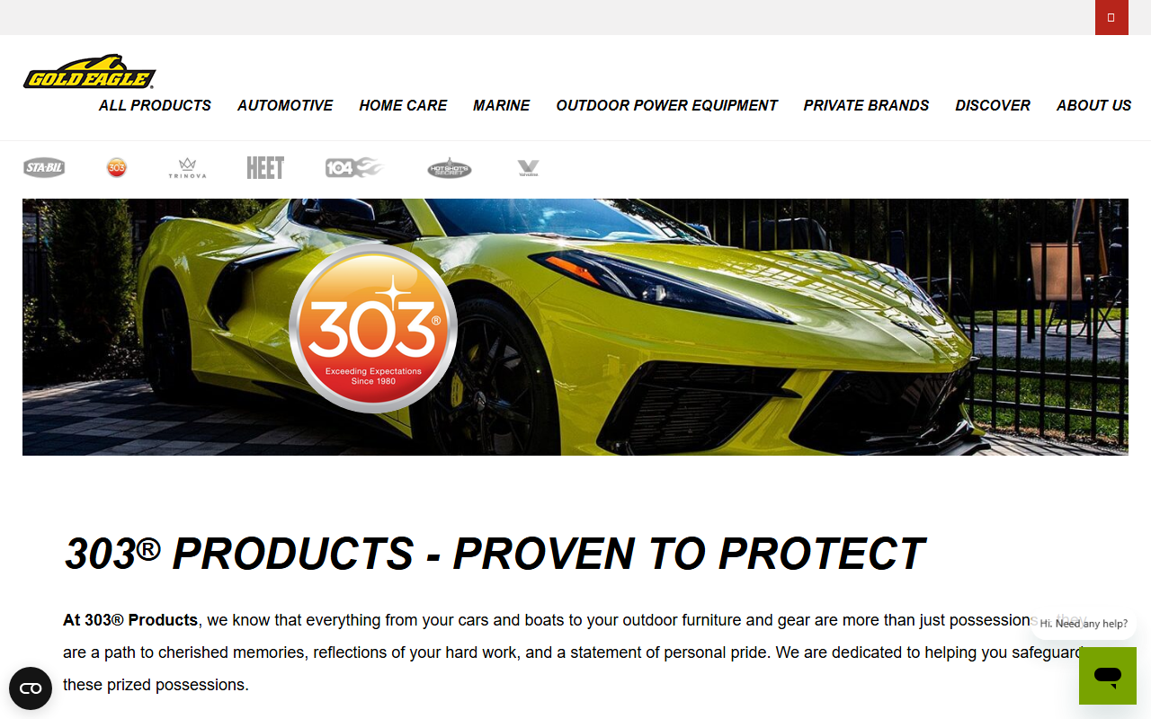 303-products.com screenshot