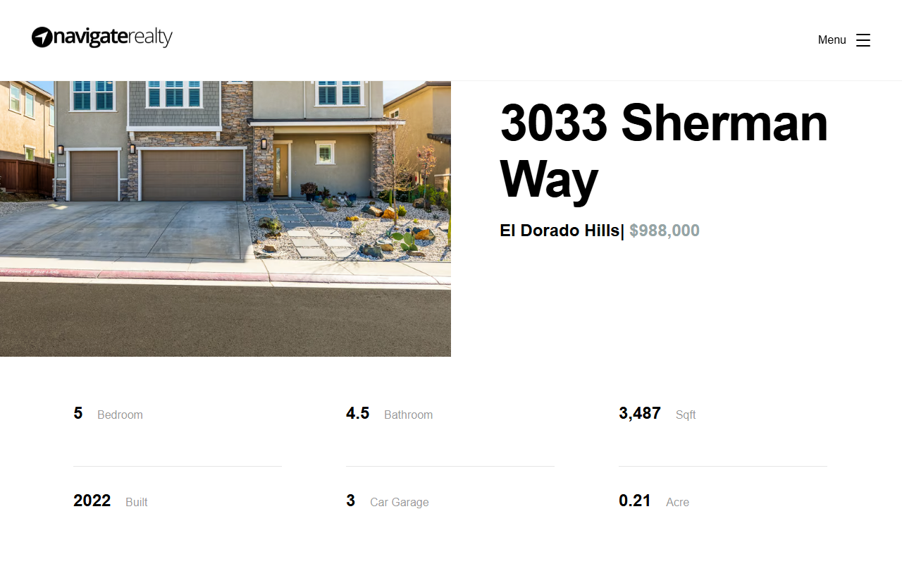 3033sherman.com screenshot
