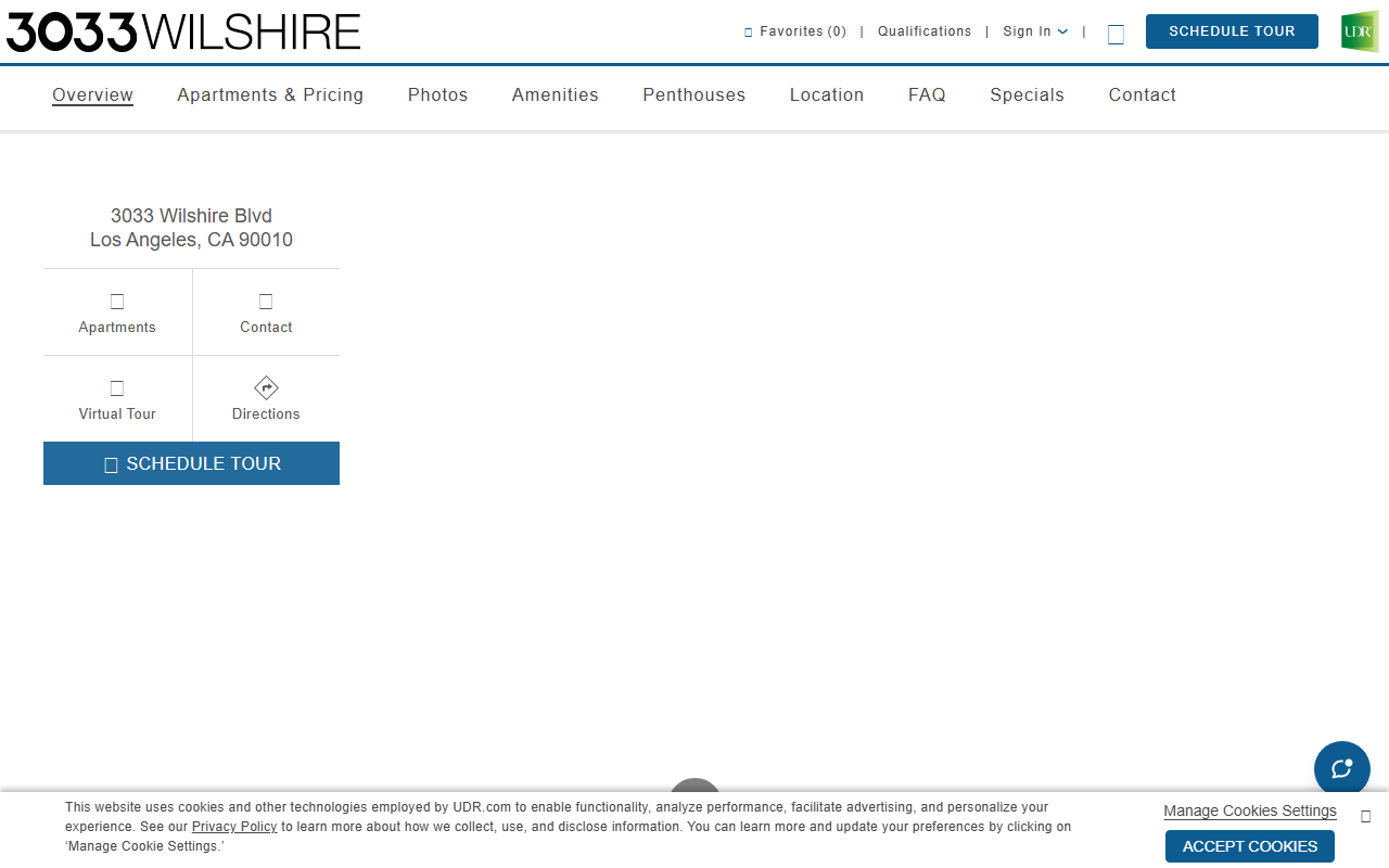 3033wilshire.com screenshot