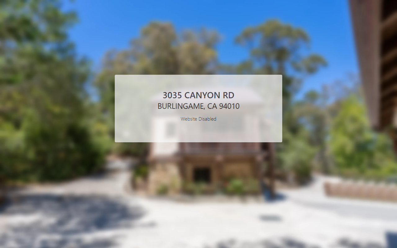 3035canyonrd.com screenshot