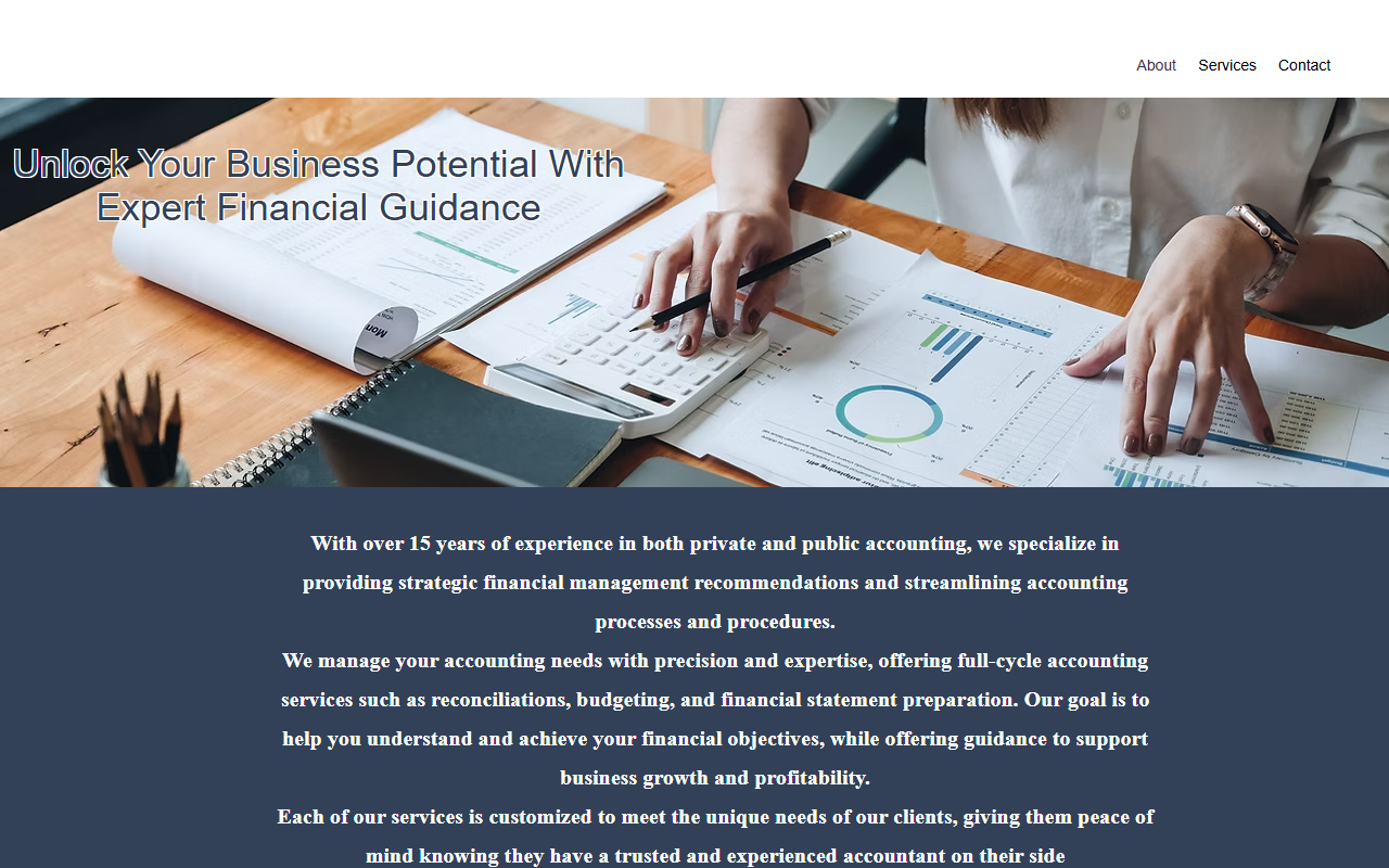 303accounting.com screenshot