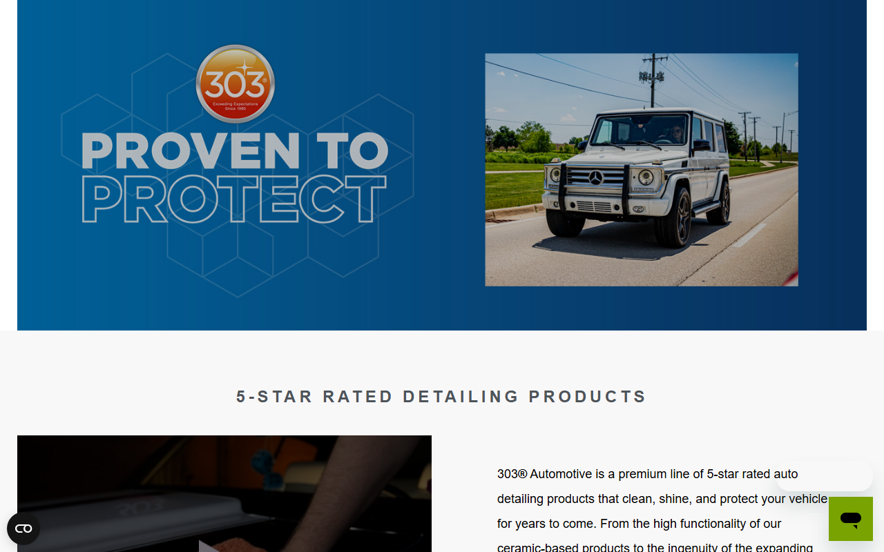 303automotive.com screenshot