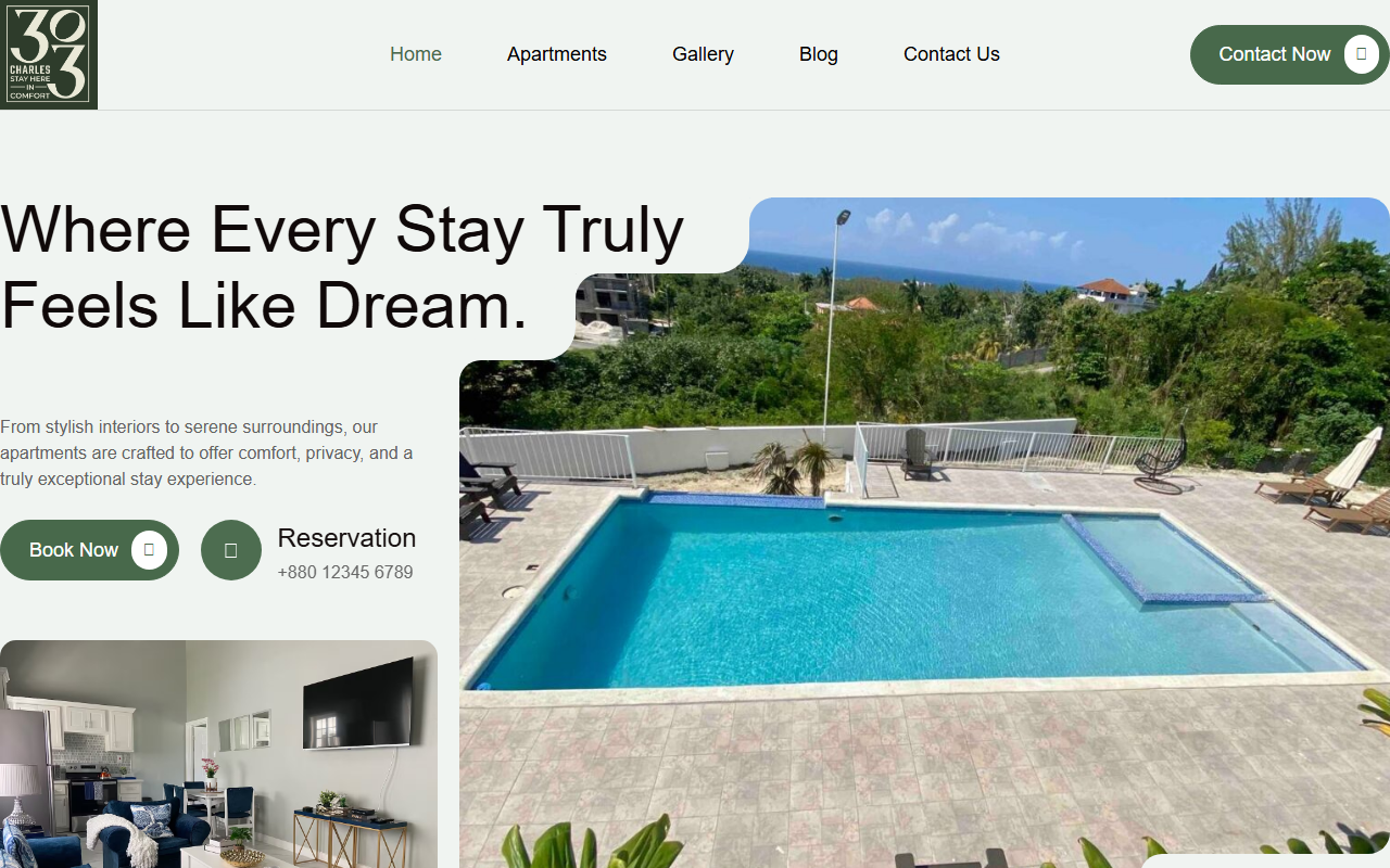 303charles.com screenshot