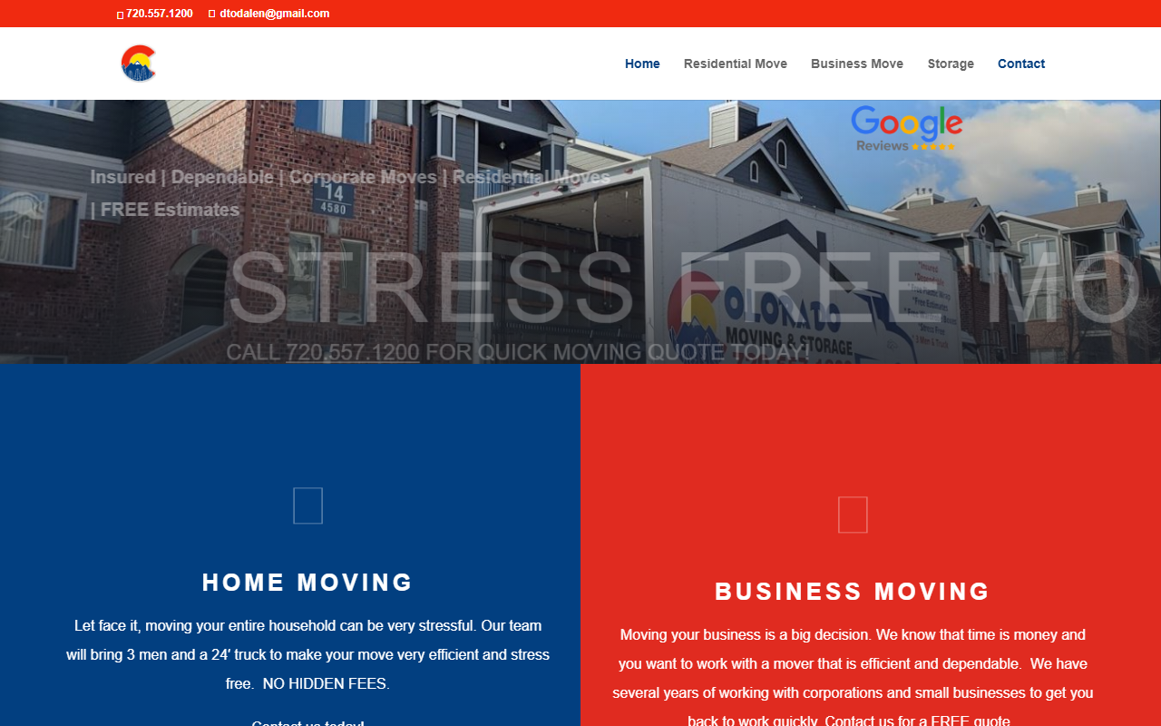 303comoving.com screenshot