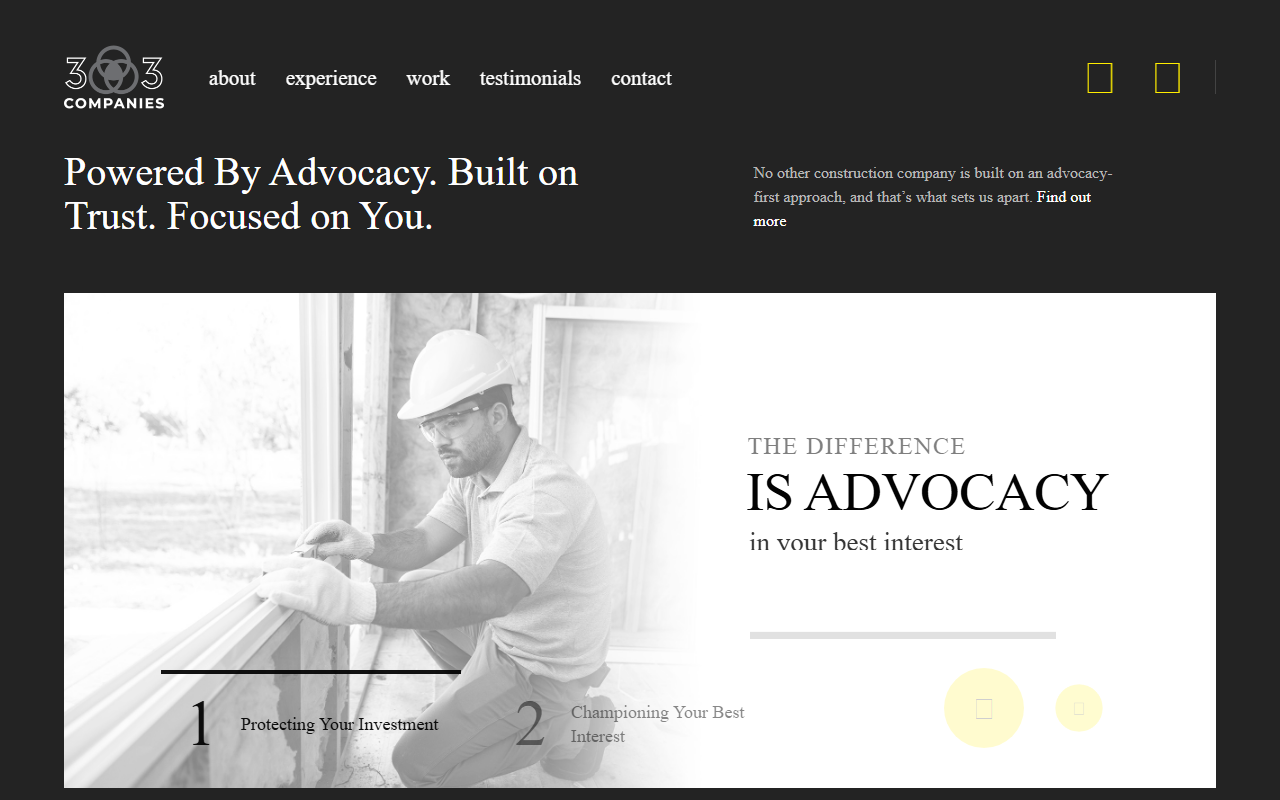 303companiesco.com screenshot