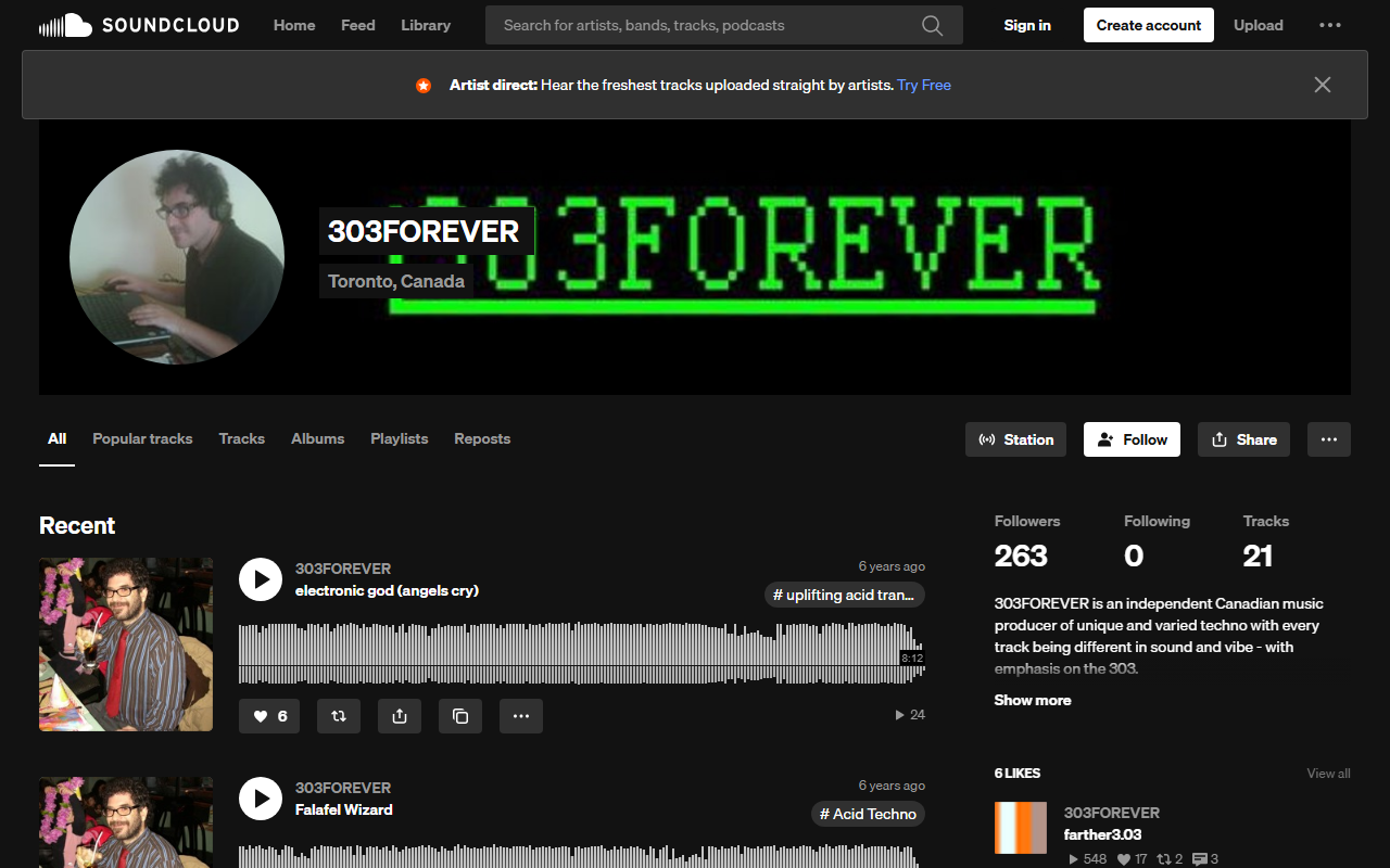 303forever.com screenshot