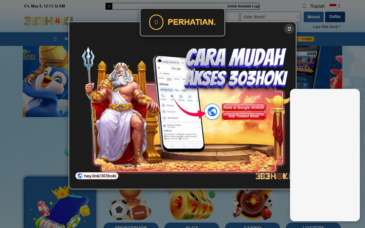 303hokicool.com screenshot