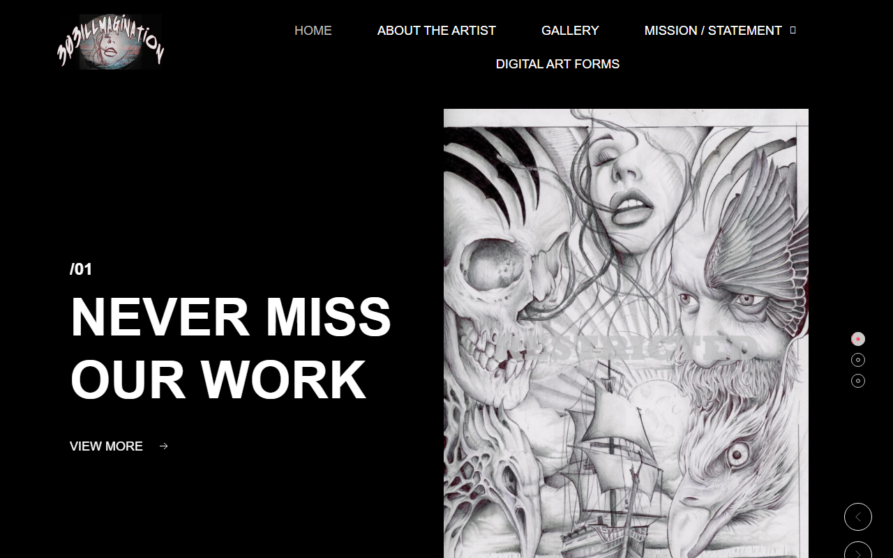 303illmagination.com screenshot