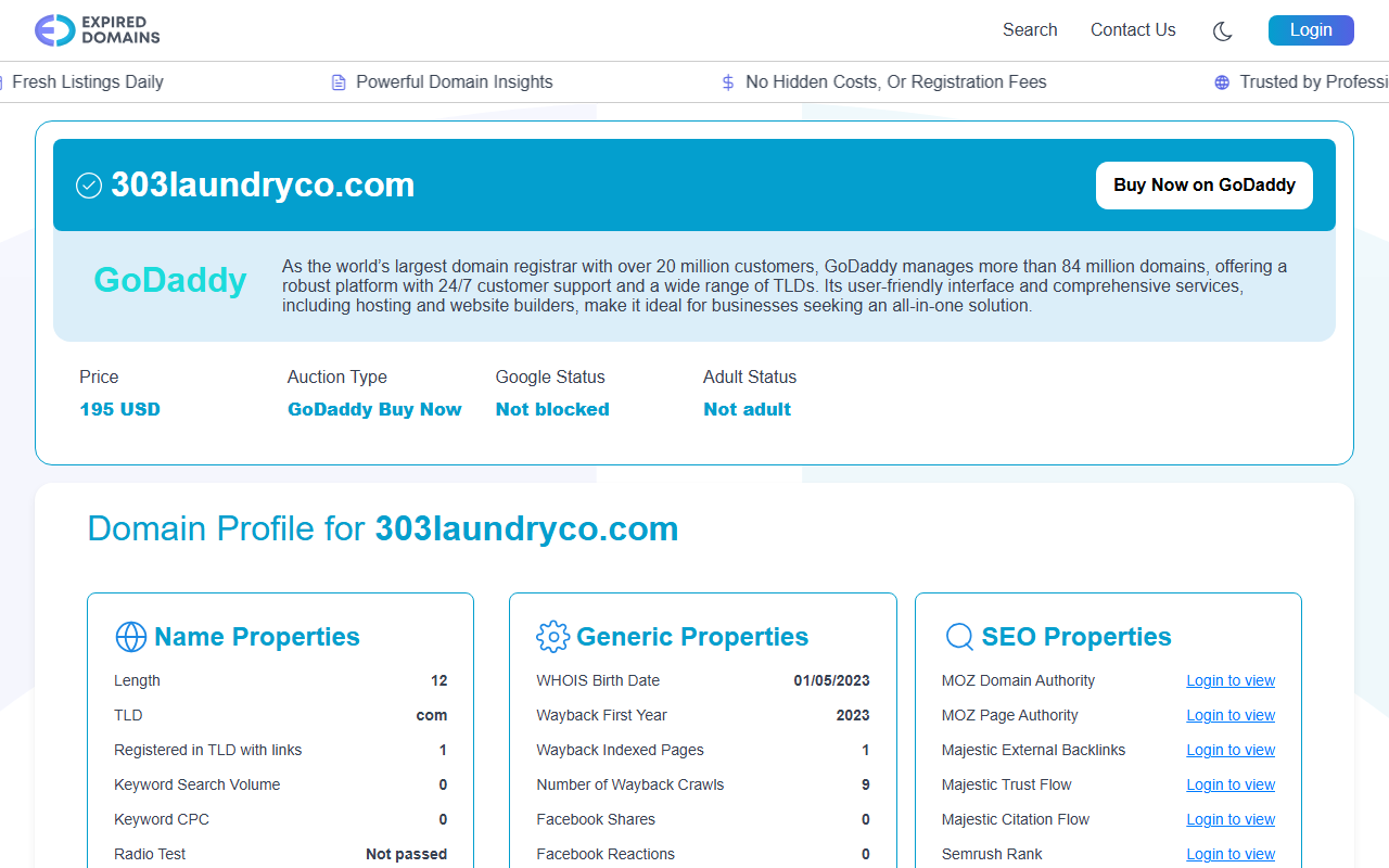303laundryco.com screenshot