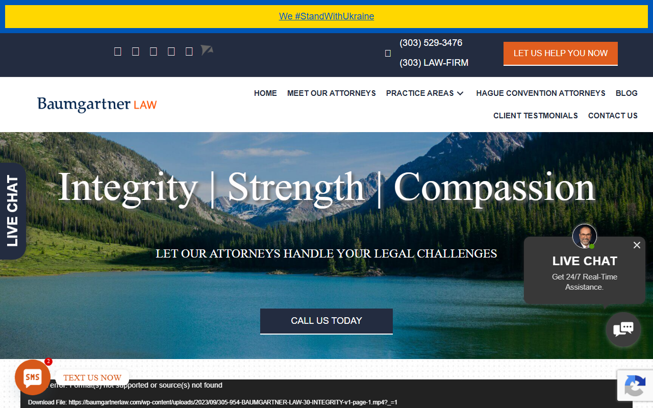 303lawfirm.com screenshot