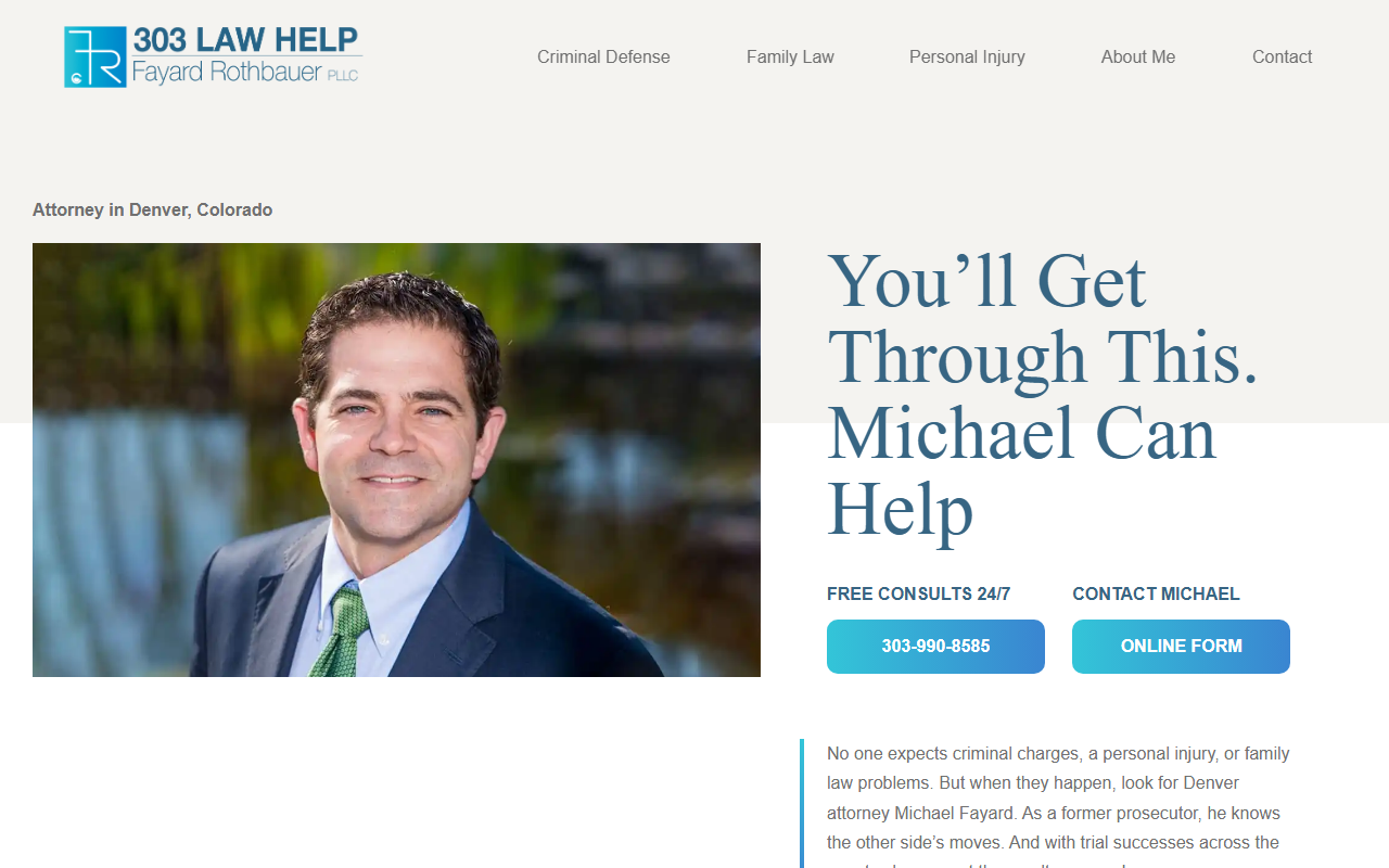 303lawhelp.com screenshot