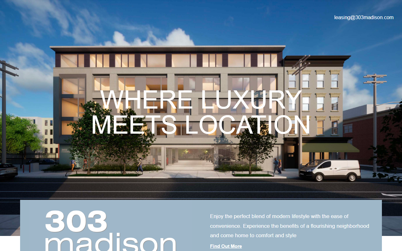 303madison.com screenshot