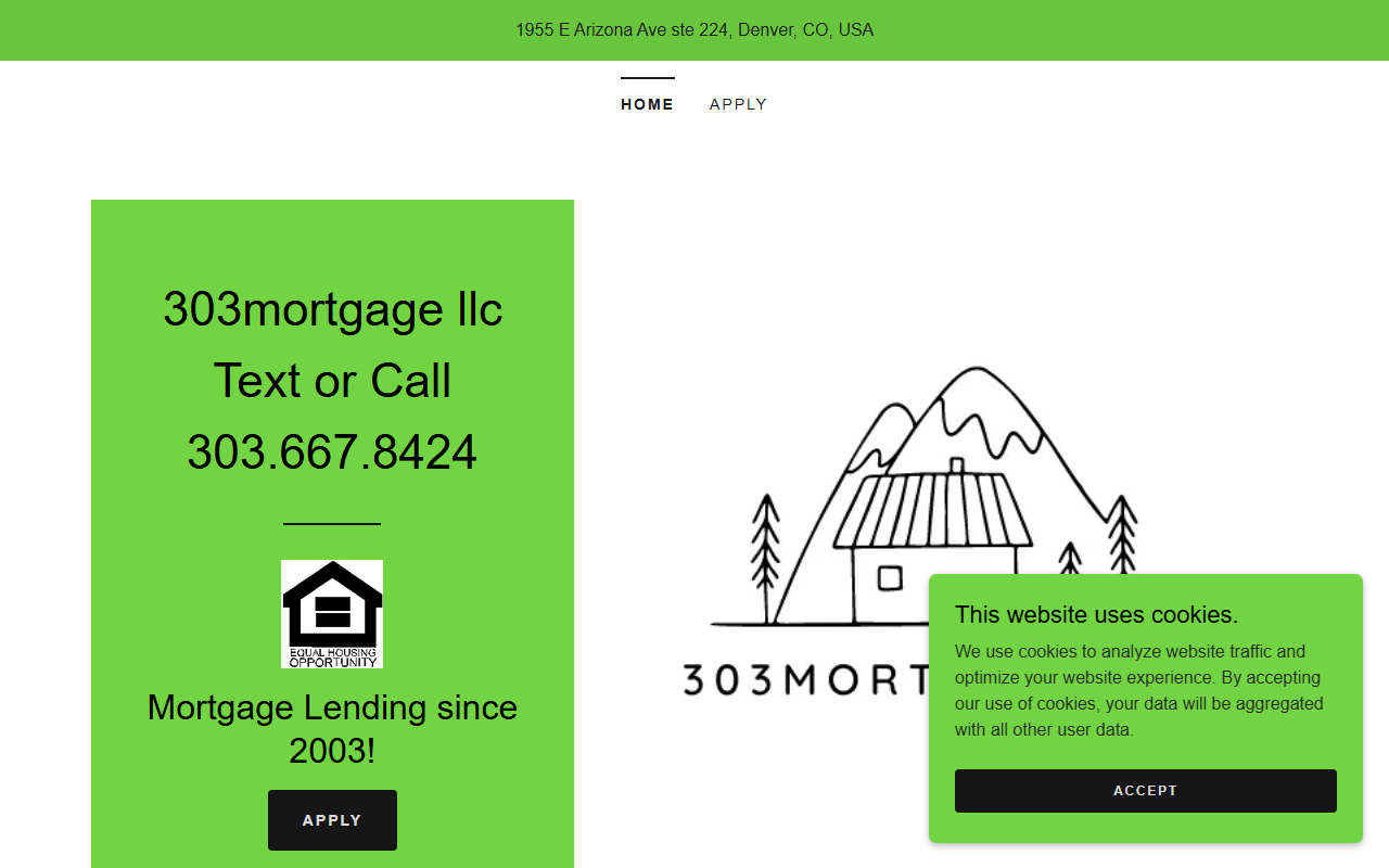 303mortgage.com screenshot