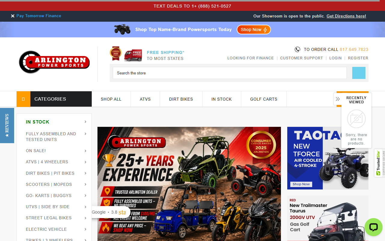 303powersports.com screenshot