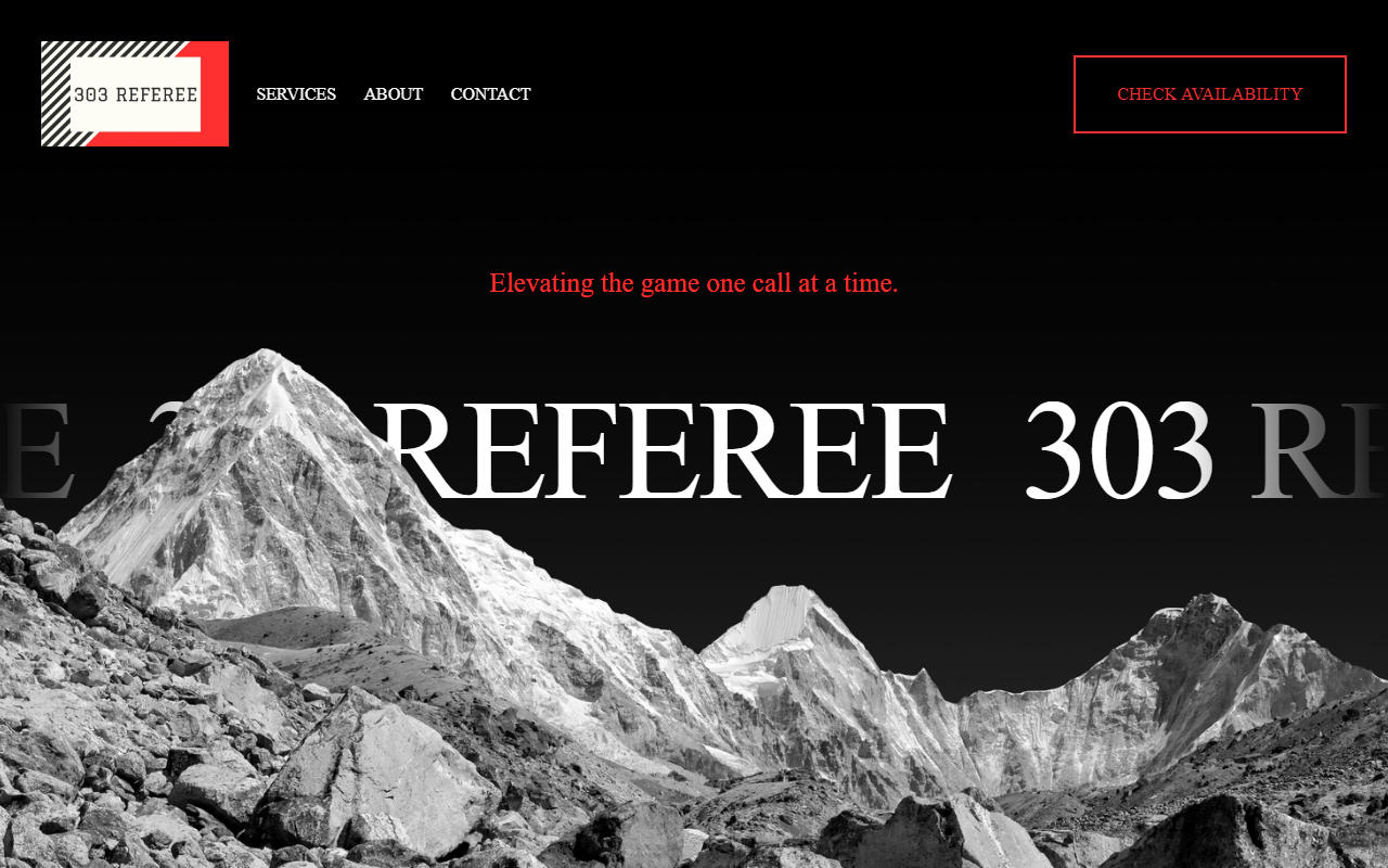 303referee.com screenshot