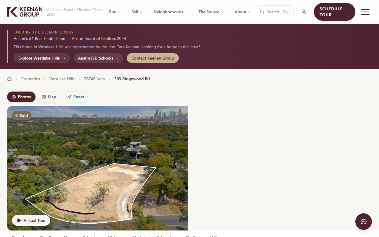 303ridgewood.com screenshot