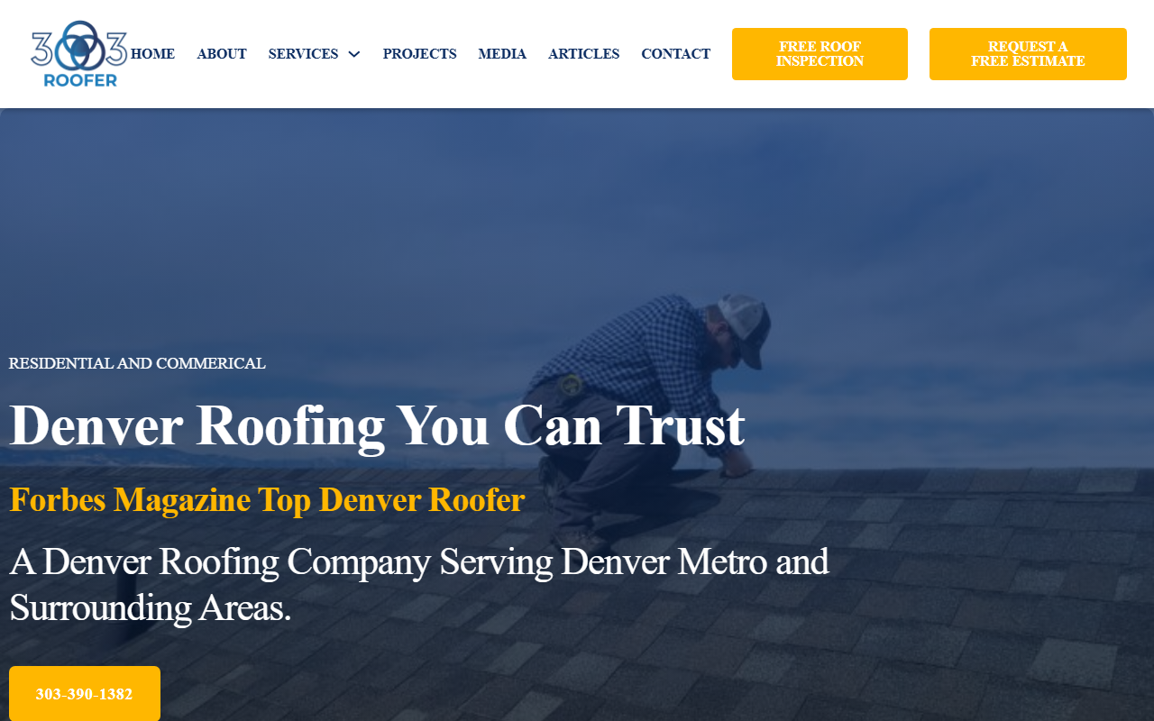 303roofinggrp.com screenshot
