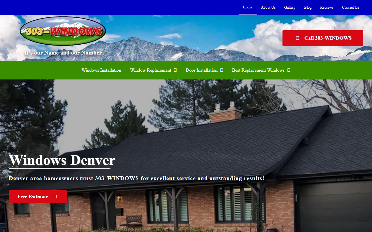 303windows.com screenshot