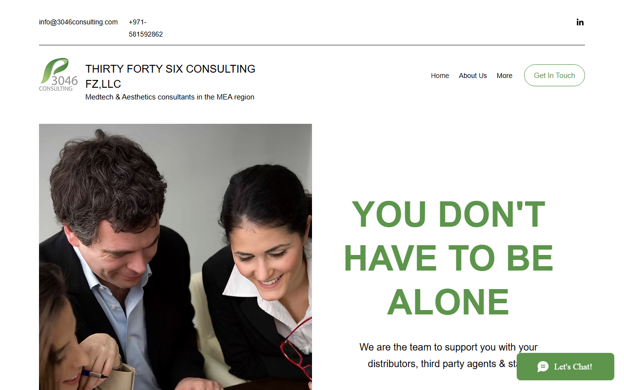 3046consulting.com screenshot