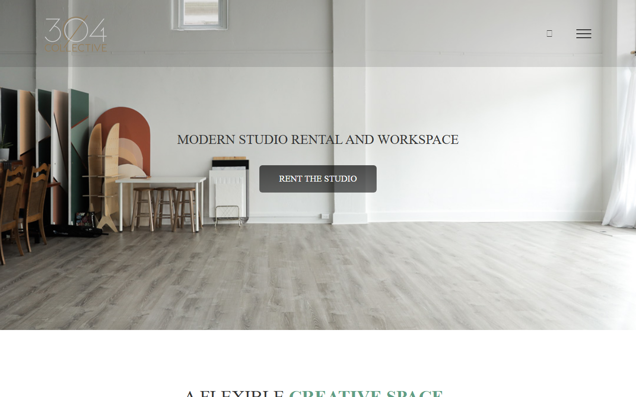 304collective.com screenshot