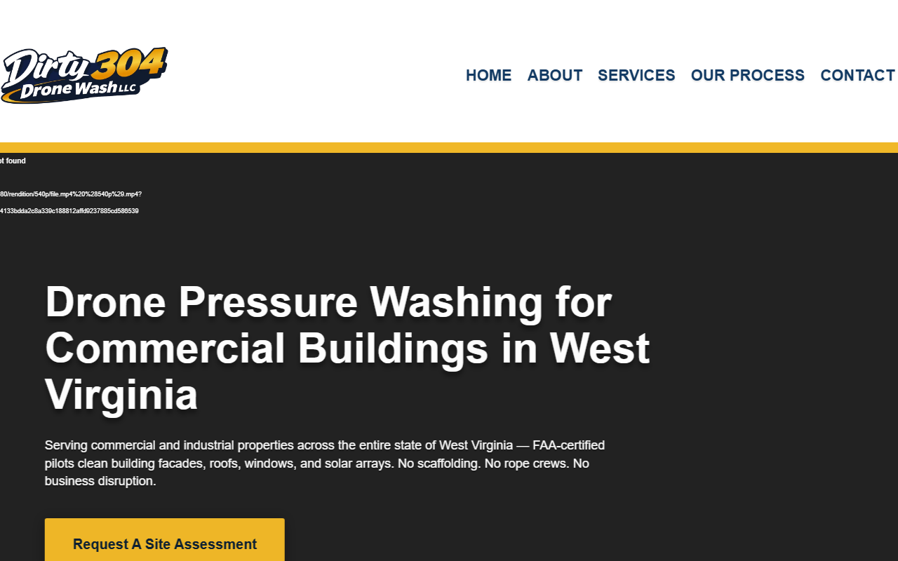 304dronewash.com screenshot