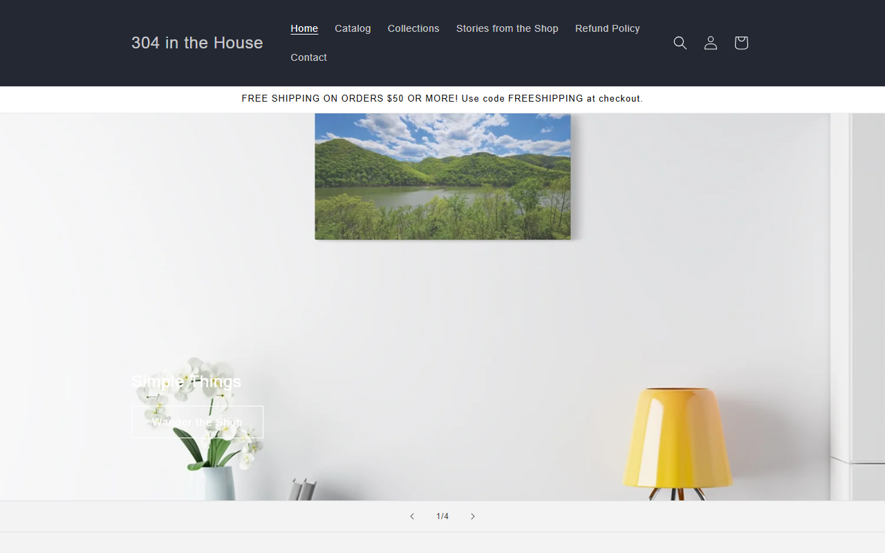 304inthehouse.com screenshot