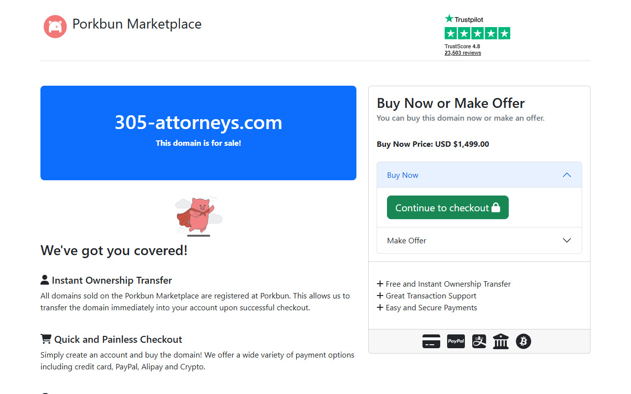 305-attorneys.com screenshot