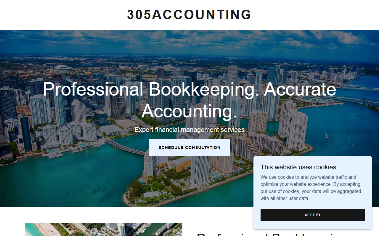 305accounting.com screenshot