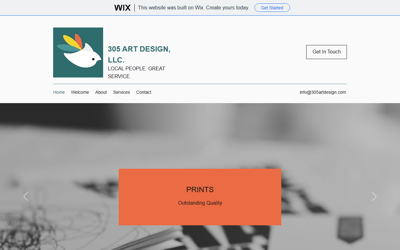 305artdesign.com screenshot