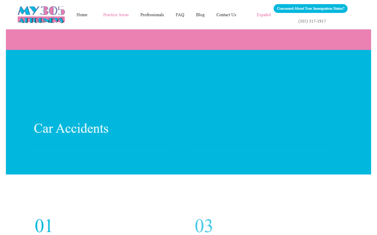 305carwreck.com screenshot