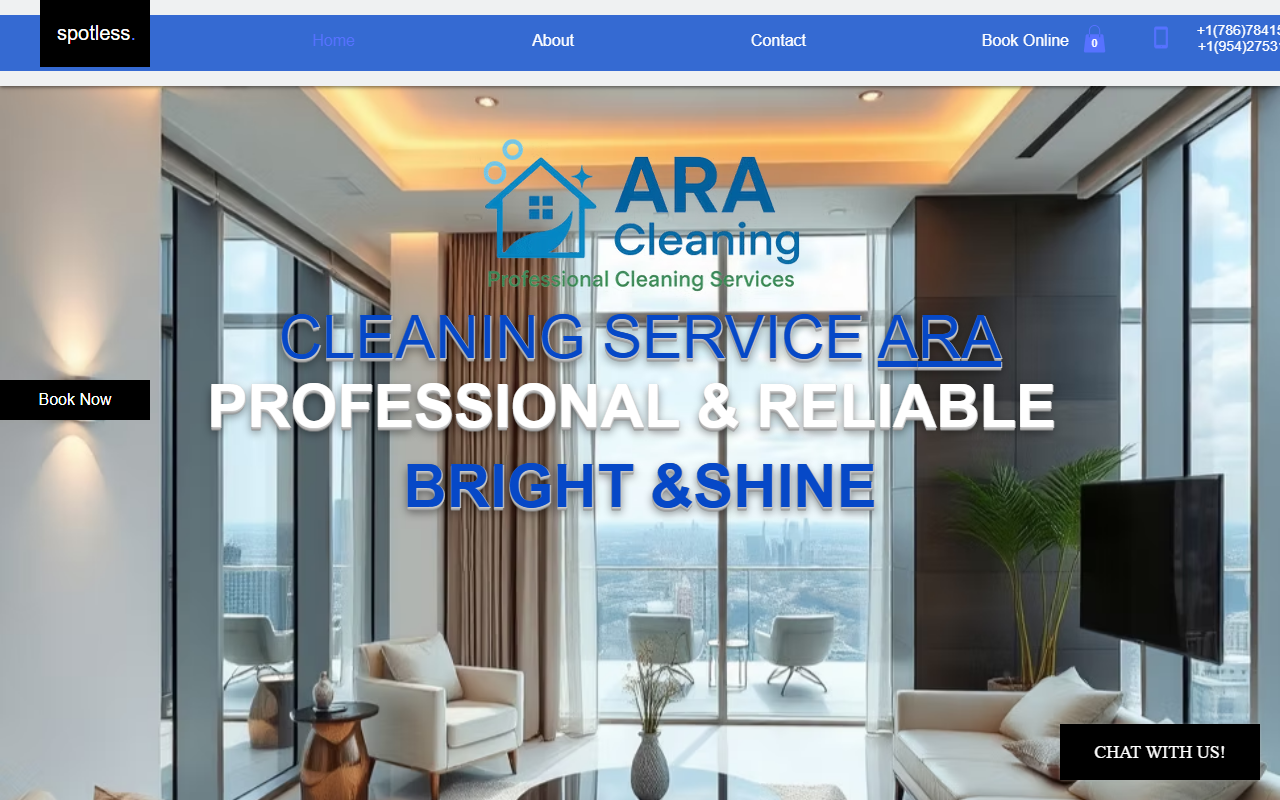 305cleanersara.com screenshot