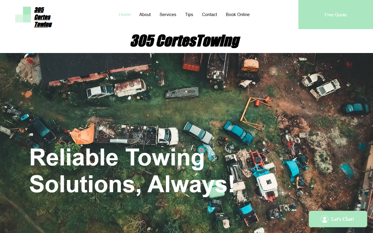 305cortestowingg.com screenshot