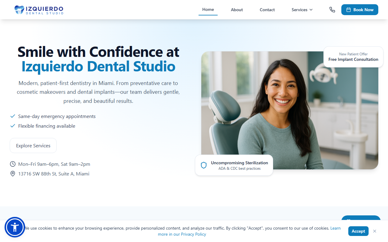 305dentalstudio.com screenshot