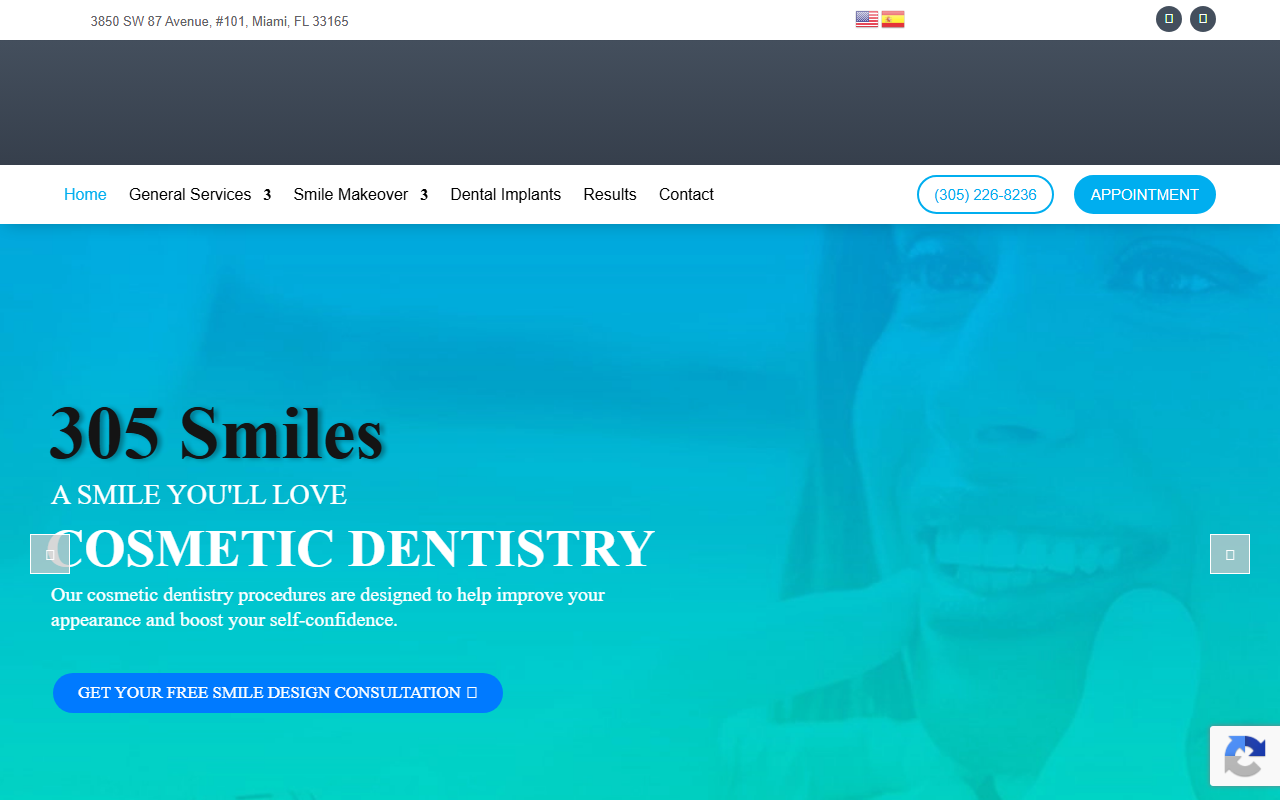 305dentistry.com screenshot