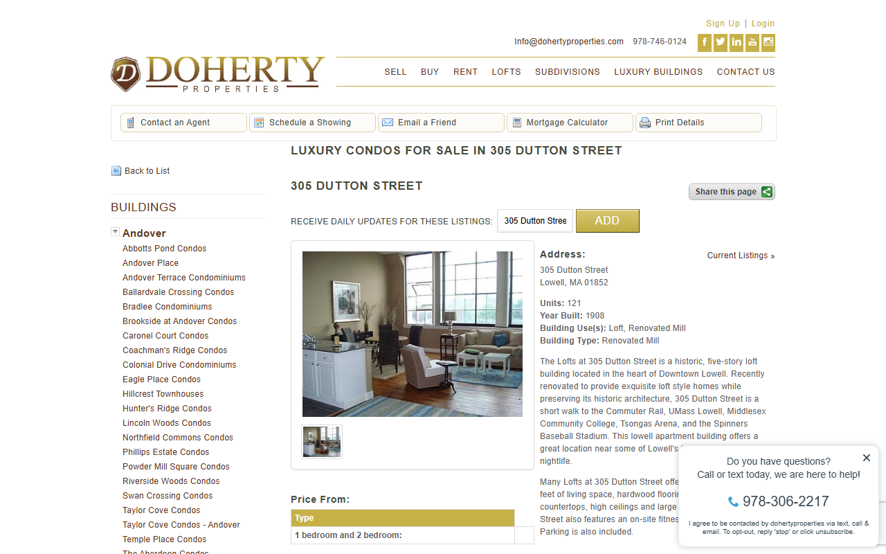 305duttonstreet.com screenshot