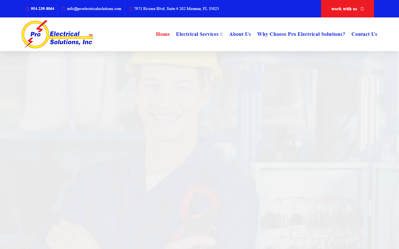 305electrician.com screenshot