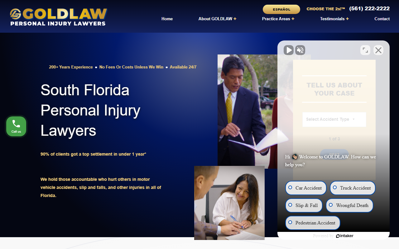 305goldlaw.com screenshot