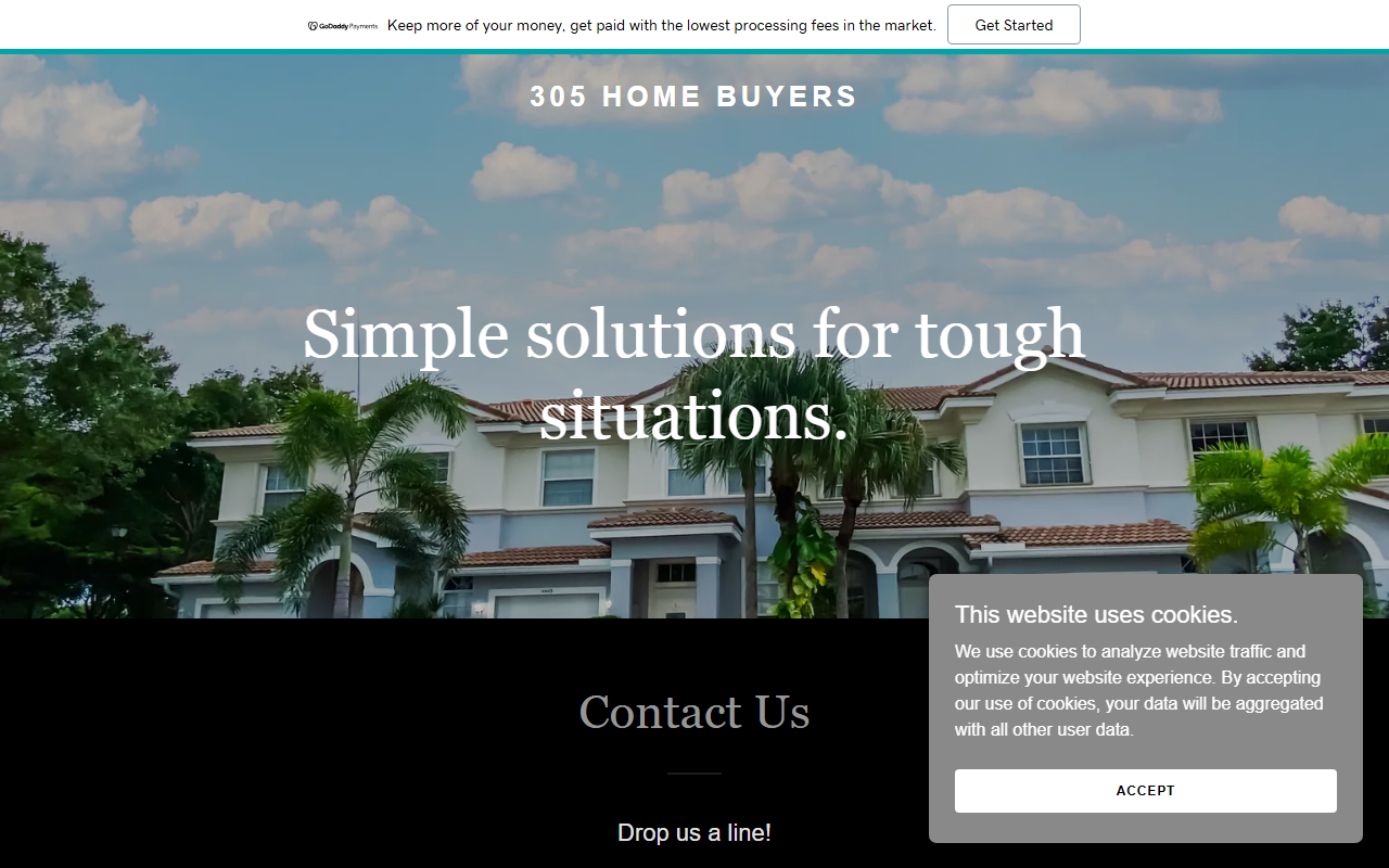 305homebuyersfl.com screenshot
