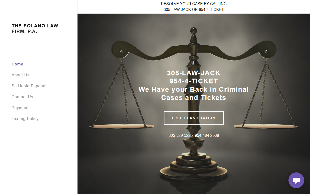 305lawjack.com screenshot