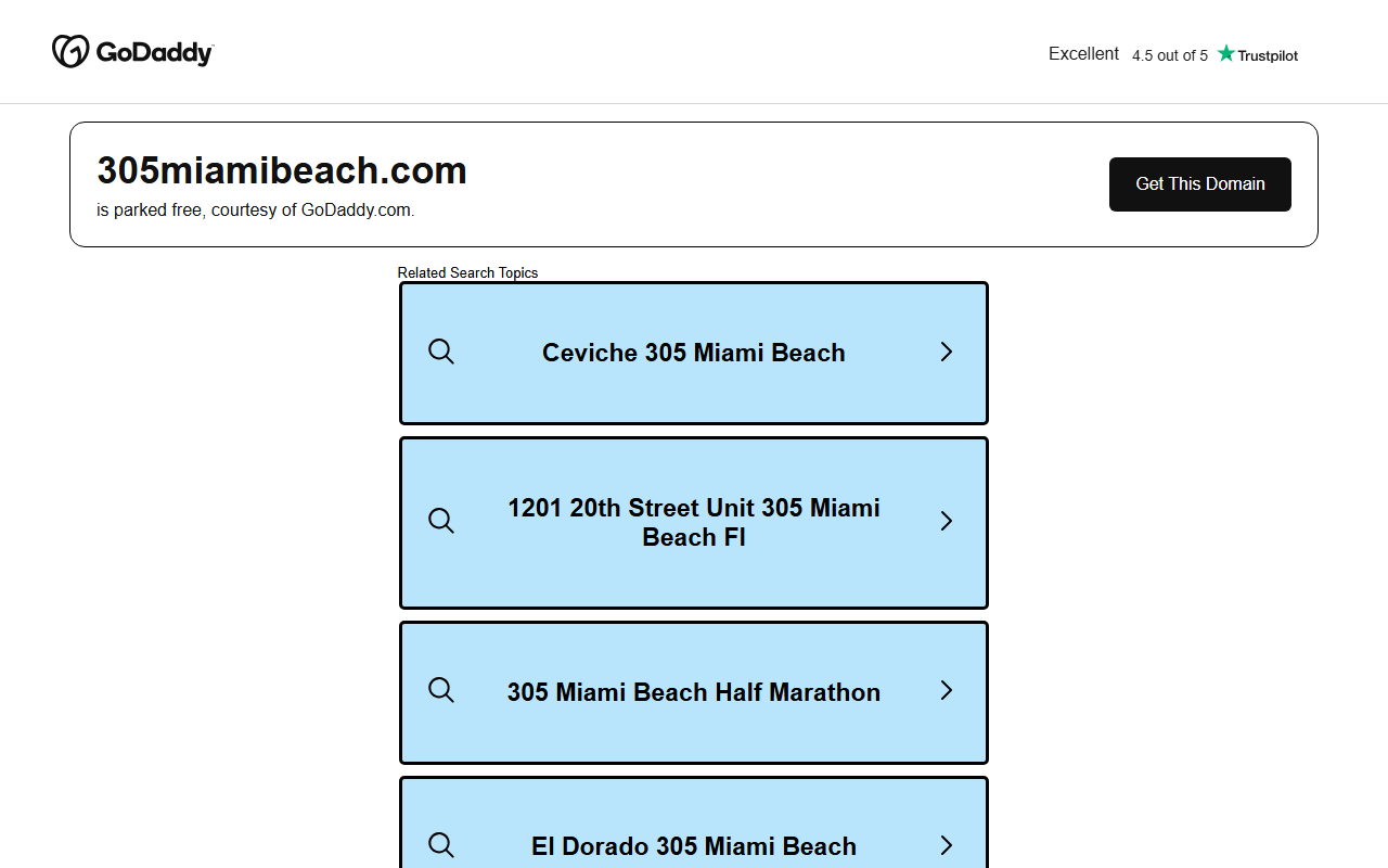 305miamibeach.com screenshot