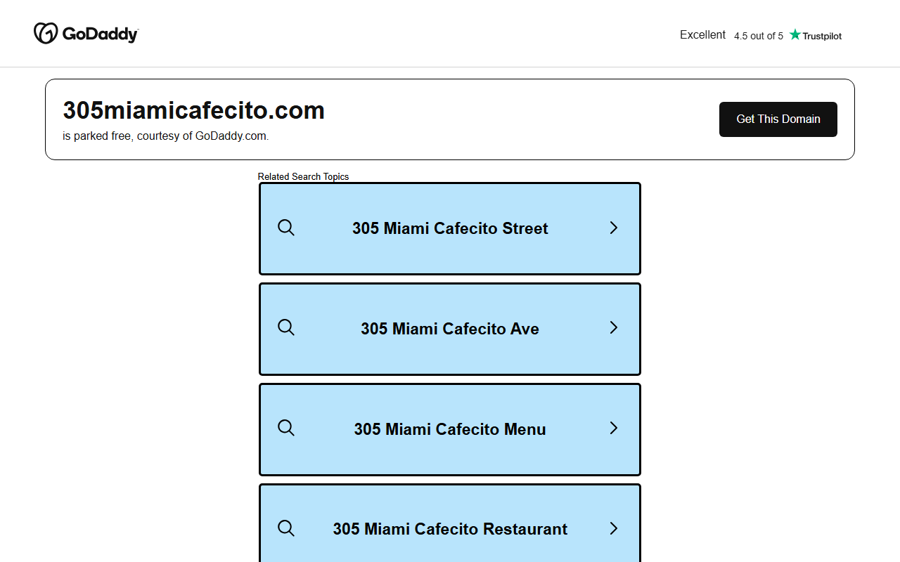 305miamicafecito.com screenshot