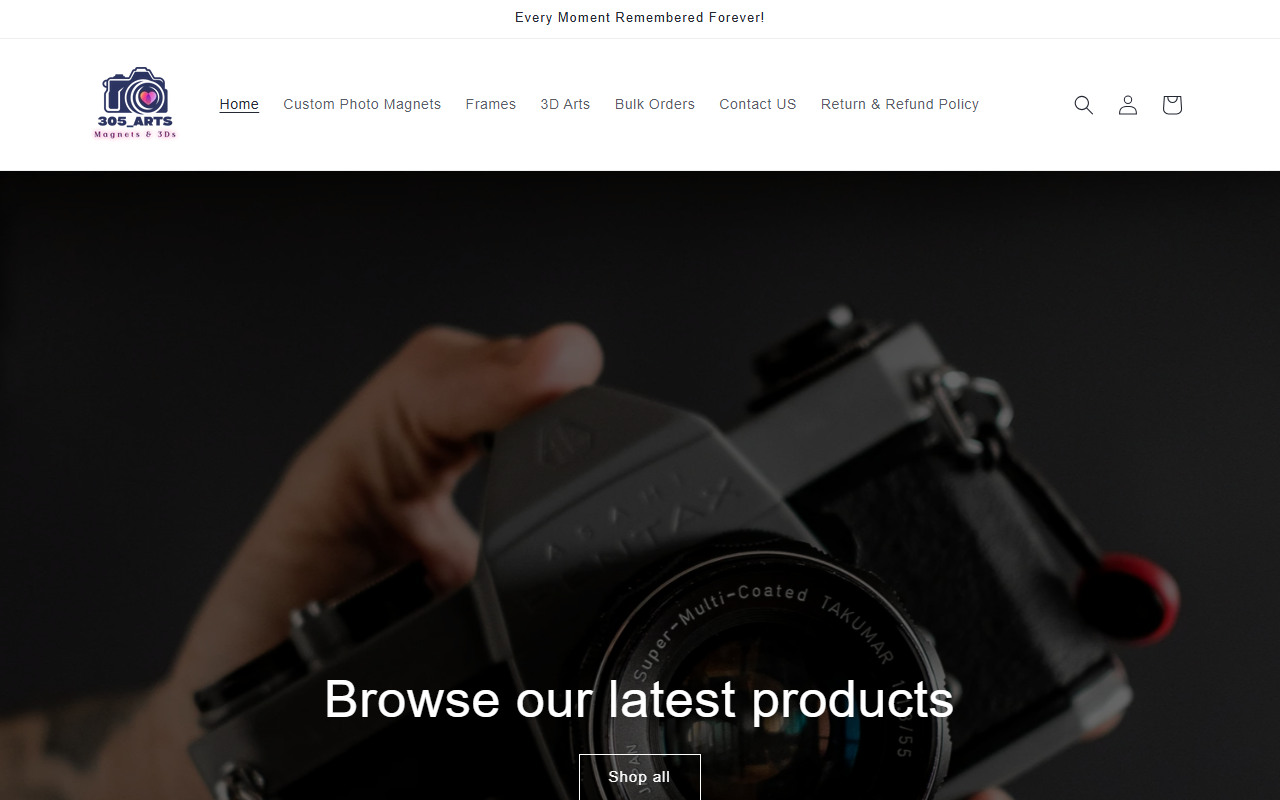 305photomagnets.com screenshot