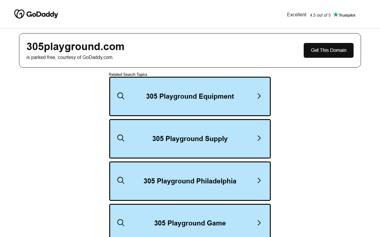 305playground.com screenshot