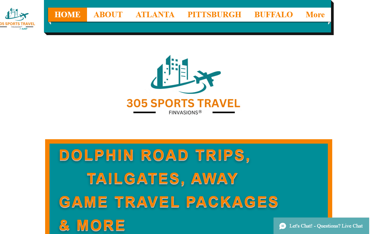 305sportstravel.com screenshot