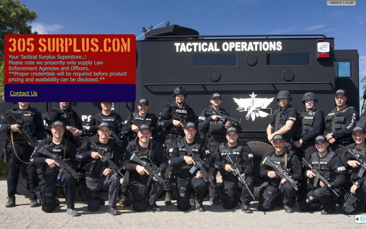 305surplus.com screenshot