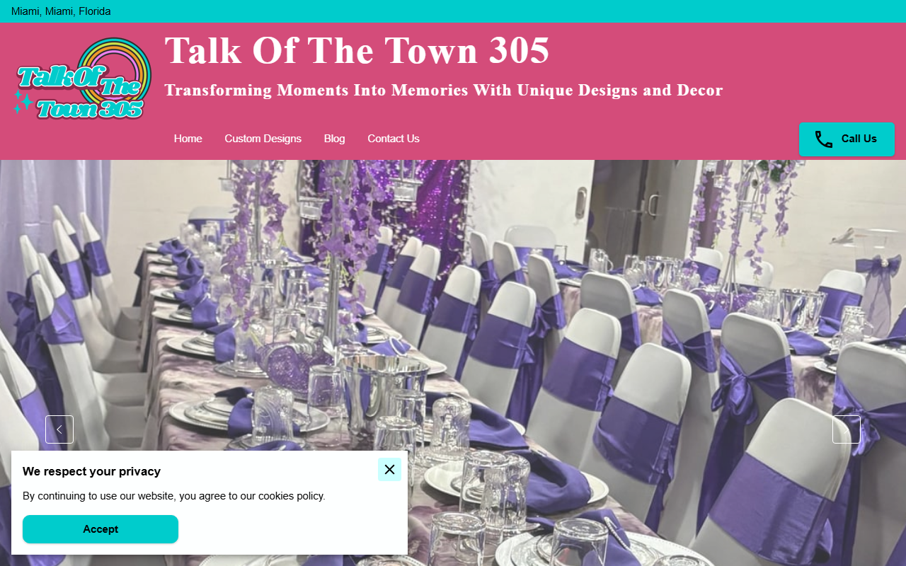 305talkofthetown.com screenshot