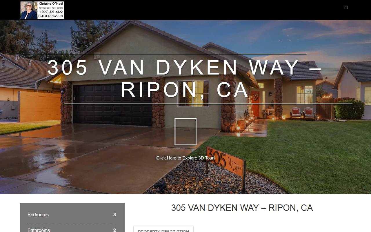 305vandyken.com screenshot