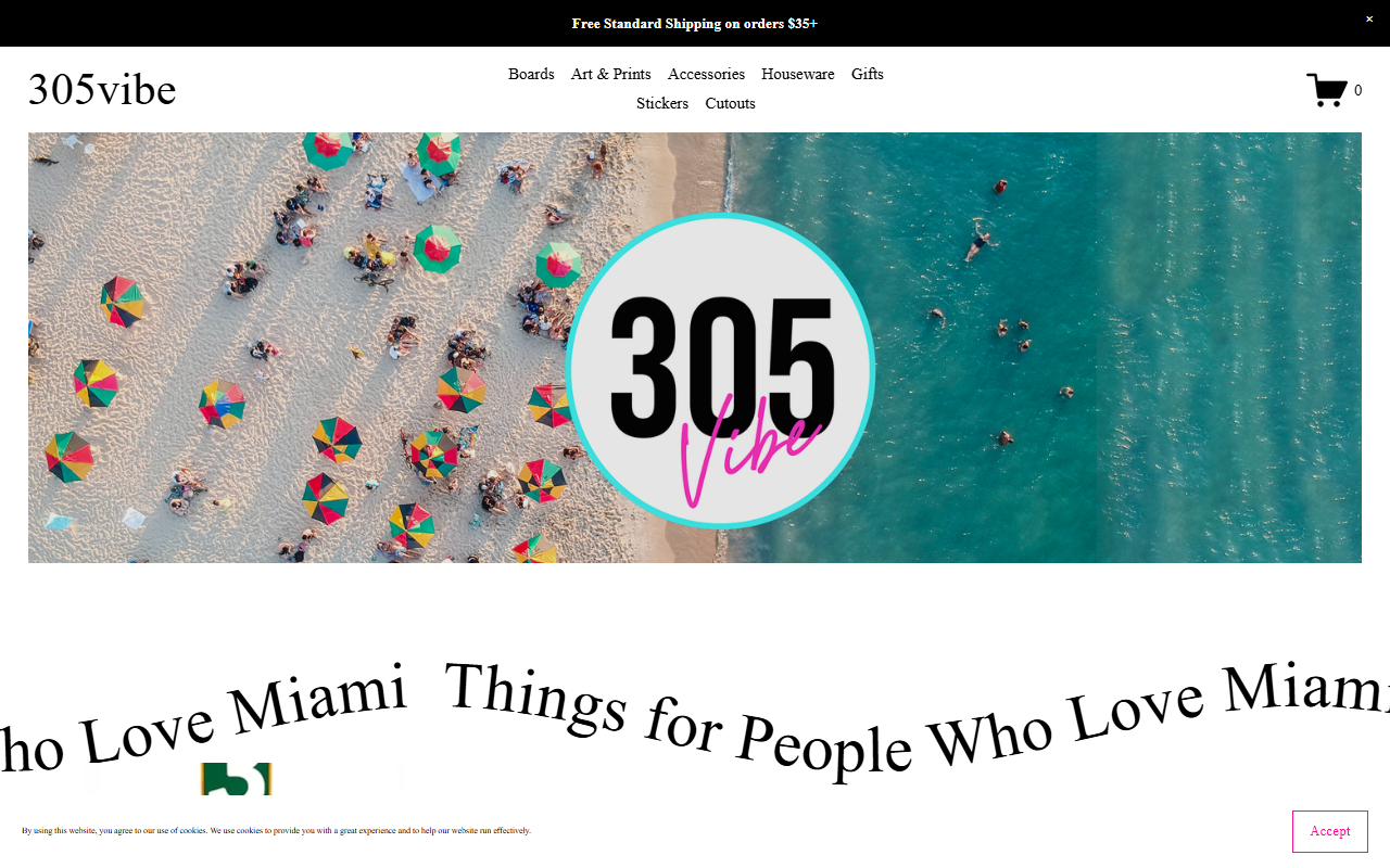 305vibemiami.com screenshot